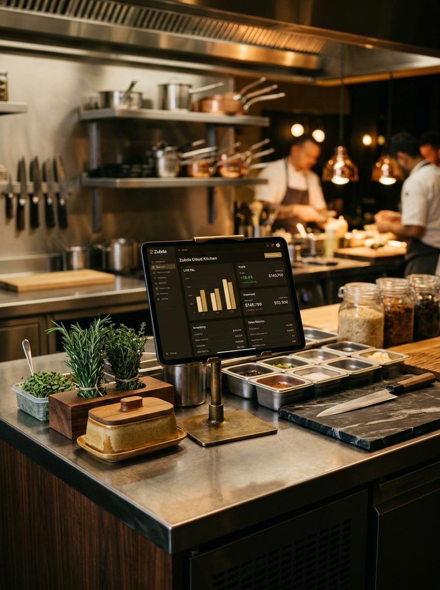 Zubda Cloud Kitchen ERP